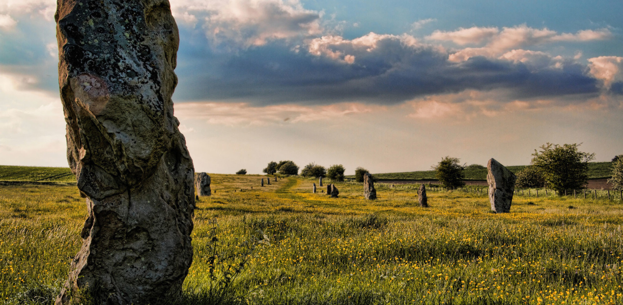 Avebury National Trust in Wiltshire